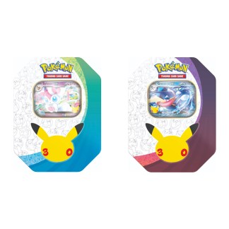 Pokémon 30th Anniversary Small Tins (Sylveon + Greninja) — CASE ORDER ONLY